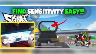 Easiest Way To FIND YOUR SENSITIVITY 👀 TIPS SS16 | SAUSAGE MAN