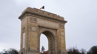 Bucharest - Parliament Palace - Park of King Michael I - Arc of Triumph