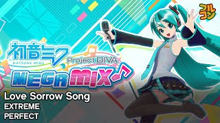 【Hatsune Miku: Project DIVA Mega Mix+ Customs Cam】Love Sorrow Song Full Combo 8G