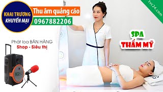 Thu âm quảng cáo Kim Liên spa làm đẹp thẩm mỹ viện