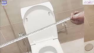 What is measurement points after complete washroom 8×6 @bakhshtechnical