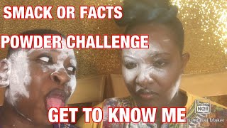 POWDER CHALLENGE / FACTS OR SMACK CHALLENGE / HOW WELL DO YOU KNOW ME/ MOTHER & SON EDITION