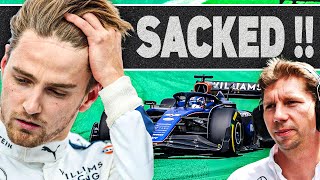 Logan Sargeant SACKED FROM Williams & James Vowles Brutal Statement LEAKED !