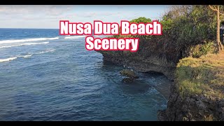 Breathtaking Nusa Dua Beach Scenery 🌅🏝️ #Bali