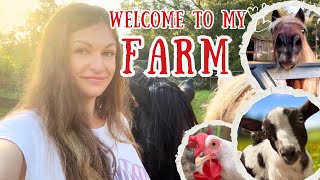 Exploring My Family Farm: Goats, Horses, Chickens & More!