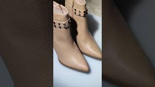 Botine Menbur Nude Toc Subtire Rockstuds YAMA  #mangata #menbur #shoes