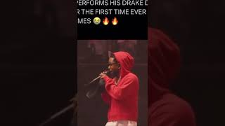 Kendrick FIRST TIME PERFORMING DRAKE DISS BRINGS OUT RUSSEL WESTBROOK AND DEMAR DEROZEN