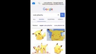 Pikachu searching