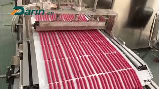 Meat Strip Making Machine/Meat Stick Extruder/How It's Made Meat Stick/Beef Stick Forming Machine