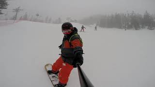 Snowboarding at Lee Canyon