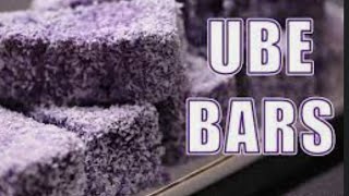 #UBE BARS ~ semi diabetic friendly~base on the recipe I used~ MichigAnalyn