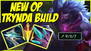 NEW OP SEASON 11 TRYNDAMERE BUILD GALEFORCE TRYNDAMERE IS BROKEN - LEAGUE OF LEGENDS