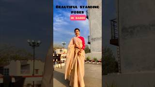 Beautiful standing poses in saree🦚/sky portrait photography/RADHA RAJVANSHI ❤️#viral #ytshorts