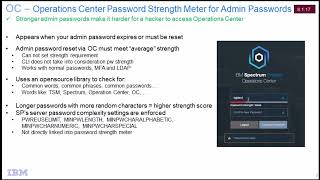 IBM Spectrum Protect 8.1.17 OC Password Strength Meter – Demo