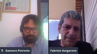 L'ufficio stampa: Gaetano Petronio intervistato da Fabrizio Gargarone