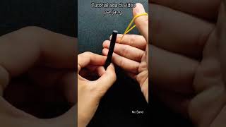 Trik Karet Menembus Bolpoin #sulapkaret #carasulapkaret #rubberbandmagictrick #tricksulapkaret