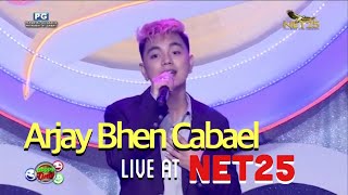 Arjay Cabael performs Be My Lady on Net25