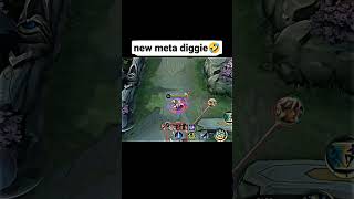 marksman diggie new meta🤣 #mobilelegends #shorts #diggie