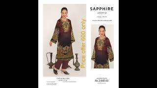 Sapphire - Winter Dhanak Shirts