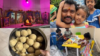 స్వామివారి ఫల ప్రసాదం  అందించడం♥️| చుట్టూ ఇలాంటి వాళ్ళు ఉండడం నా అదృష్టం🥰🙏ఒక్కరోజులో అందరినీ కలిసి😍