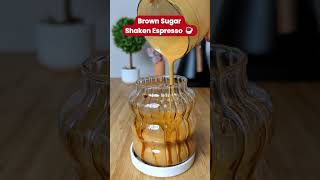 Try This Brown Sugar Shaken Espresso #shorts #coffee #espresso