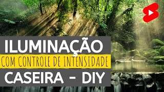 Luminária para Aquário Plantado | Projeto DIY #shorts