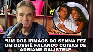 O jornalista esportivo Luiz Andreoli comenta sobre a relação de Ayrton Senna e Adriane Galisteu