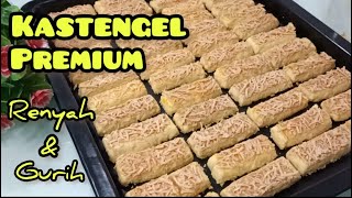 Resep Kastengel Premium Renyah & Gurih, mudah tanpa cetakan#kastengel#kuelebaran