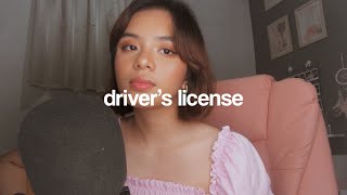 driver’s license (cover) | Alessandra Patawe