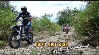 Polri dirt bike. gas santai weekend