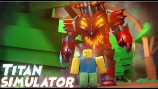 ROBLOX TITAN SIMULATOR CHEAT GET 1M POWER QUICK NO EFFORT