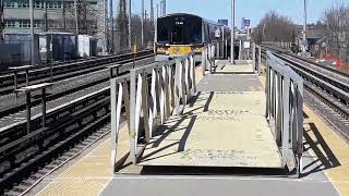 Long Beach train 851 to Penn station Departing Woodside