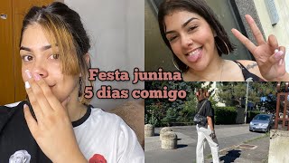 Vlog- festa junina na Itália e muita chuva 🌧