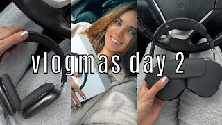 AIRPOD MAX UNBOXING | VLOGMAS DAY 2