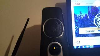 Logitech z523 bass test