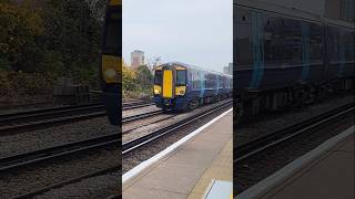 Class 375s pass New Cross