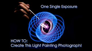 How To Light Paint: A Spirograph and a Spoon