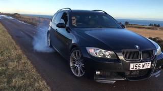 BMW 335D Burn Out