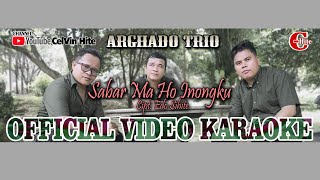 KARAOKE | SABAR MA HO INONGKU | Official Video Karaoke | Karaoke Batak Terbaru 2022