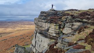 20 mile peak District circular hike stanage edge derwent edge derwent dam lady bower and plugholes