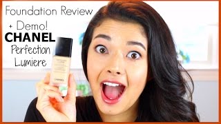 Chanel Perfection Lumiere Foundation Review + Demo!