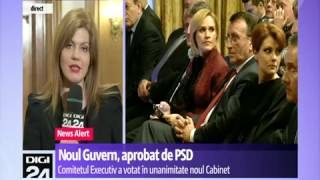 Guvernul Ponta 4 a fost aprobat de PSD. Liviu Dragnea pierde funcția de vicepremier. ( HD )