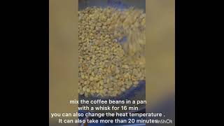 Robusta coffee preparation