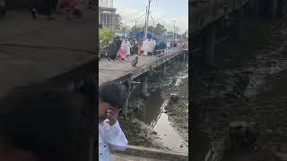 Suasana sebelum sholat idul Adha di Agats, Asmat, Papua