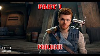 Star Wars: Jedi Survivor Walkthrough Gameplay Part 1 (Hard) - Prologue