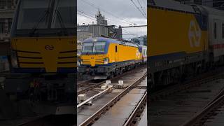 #treinleven  ICB met ns vectron 193 939 kom aan op Amsterdam Centraal