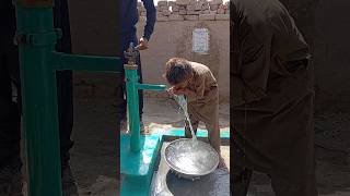 donate hand pump for poor family #foryou #handwaterpump #villagelife #help #waterpump #watersupply