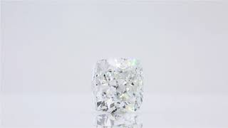 0.73 ct FAINT GREEN VS1 CUSHION GIA