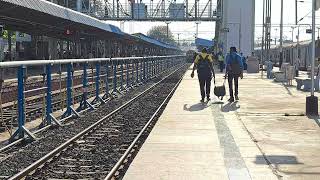 07607/Purna-Tirupati Special Fare Special  Arriving Nizamabad Jn With Wdm 3a twins