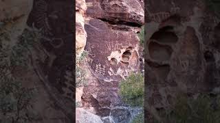 Petroglyphs at Red Rock Canyon